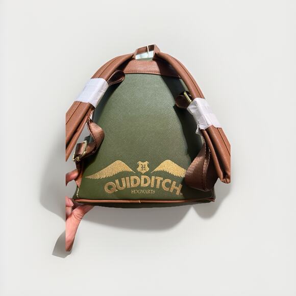 Loungefly Green and Gold Backpack, NWT main image 11